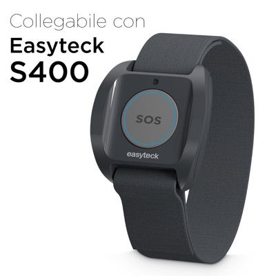 Immagine di Easyteck SOS band compatibile con S400 | Grigio