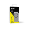 Immagine di Fonex power bank da 5.000 mAh Magsafe | Bianco metallico