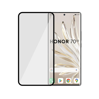 Immagine di Fonex screen protector 3D per Honor 70 5G| Bordo Nero