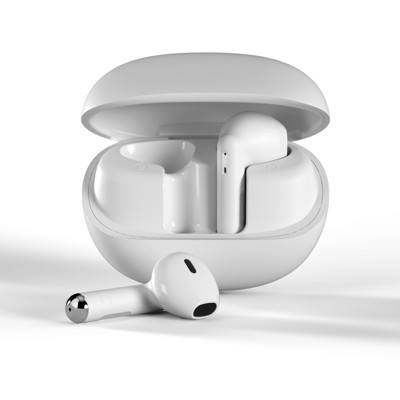 Immagine di Fonex auricolari Bluetooth BHF3 con custodia di ricarica | Bianco