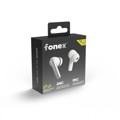 Immagine di Fonex auricolari Bluetooth BHF4 con custodia di ricarica | Bianco