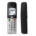 Immagine di Panasonic cordless KX-TGU110EXB con tasti grandi e torcia