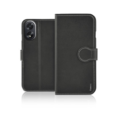 Immagine di Fonex custodia a libro Identity in similpelle per Oppo A18/A38 | Nero