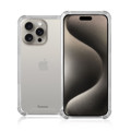 Immagine di Fonex cover Mols Basic antiurto per Apple iPhone 15 Pro Max con angoli e retro rinforzati |Trasparente