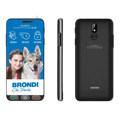 Immagine di Brondi cellulare senior Amico Smartphone S+B Dual sim 4G 16GB  | Nero