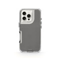 Immagine di Fonex custodia protettiva trasparente Mols Dual Shock per Apple iPhone 16 Pro | Nero