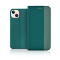 Immagine di Fonex custodia a libro D-mood in tessuto e TPU per Apple iPhone 13 Mini | Verde