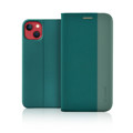 Immagine di Fonex custodia a libro D-mood in tessuto e TPU per Apple iPhone 13 | Verde