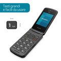 Immagine di Easyteck telefono cellulare F400 4G VoLTE | Nero