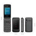 Immagine di Easyteck telefono cellulare F400 4G VoLTE | Nero