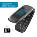 Immagine di Easyteck telefono cellulare F500 4G VoLTE  | Grigio Scuro