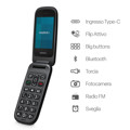 Immagine di Easyteck telefono cellulare F210 | Nero