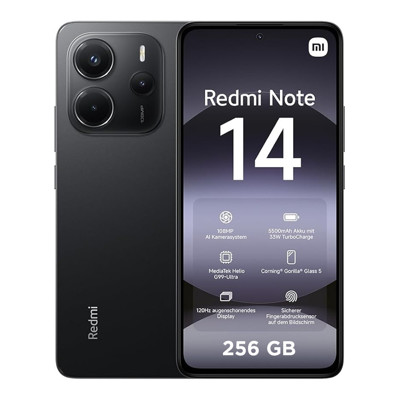 Immagine di Xiaomi Redmi Note 14 8/256Gb 4G Dual Sim | Nero