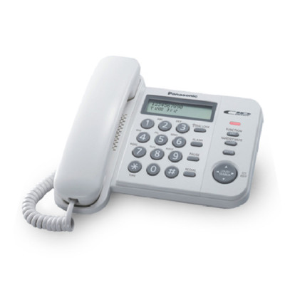 Immagine di Panasonic telefono di base KX-TS560 | Bianco