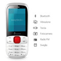 Immagine di Easyteck telefono cellulare M300 Dual sim | Bianco