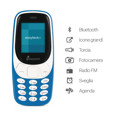 Immagine di Easyteck telefono cellulare B310i | Blu